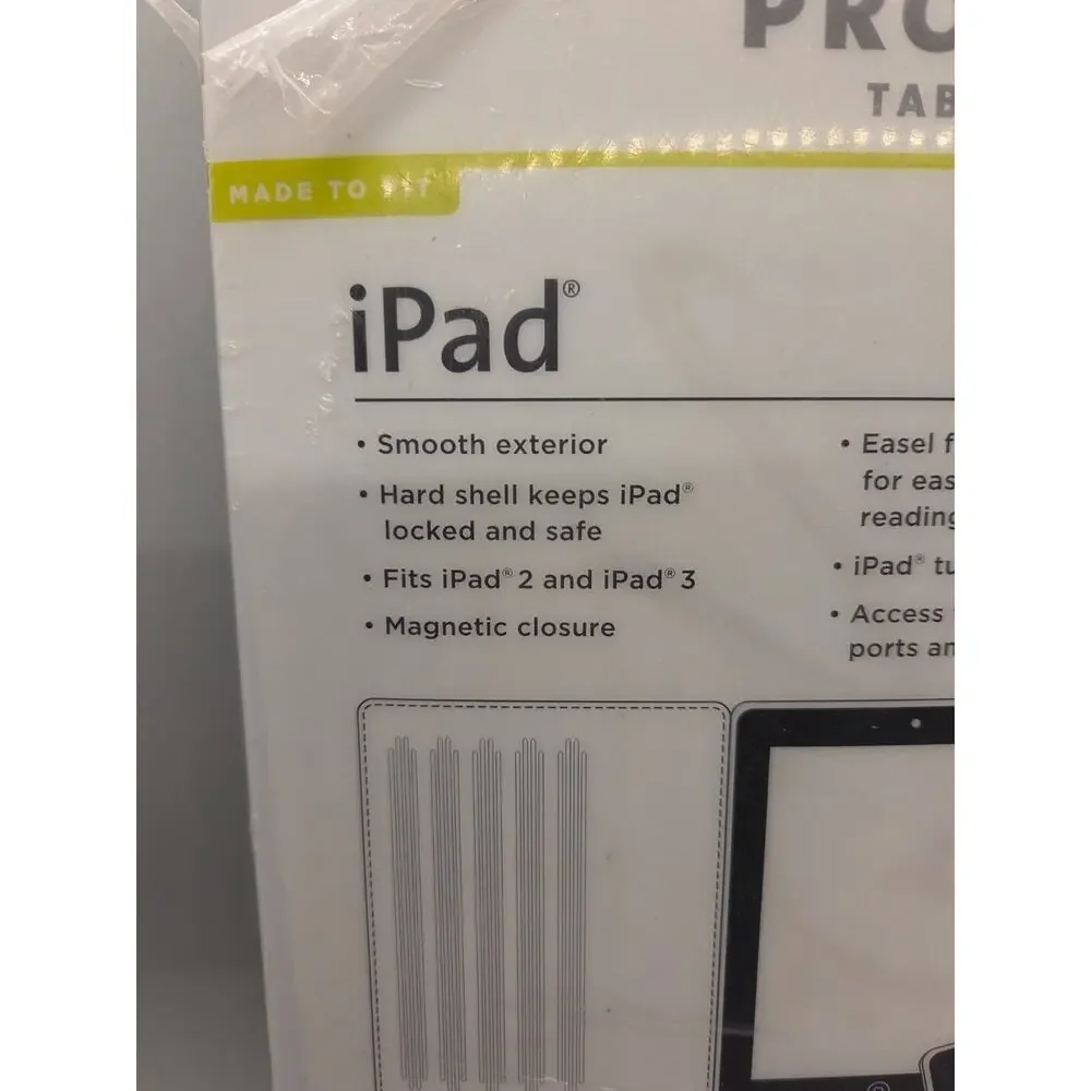 Protect It Universal IPad Gray Tablet Cover Fits IPad 2 & 3